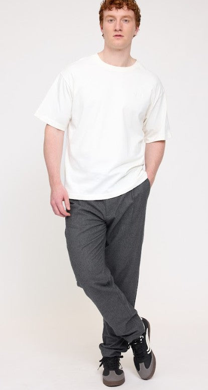 Tapered Flannel Pants