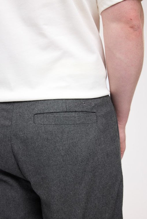 Tapered Flannel Pants