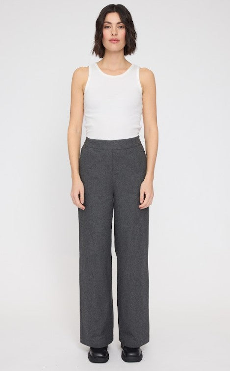 Wide leg Flannel Pants