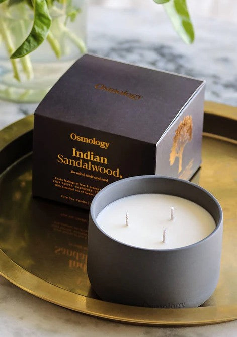 Indian Sandalwood Triple Wick Candle 450g