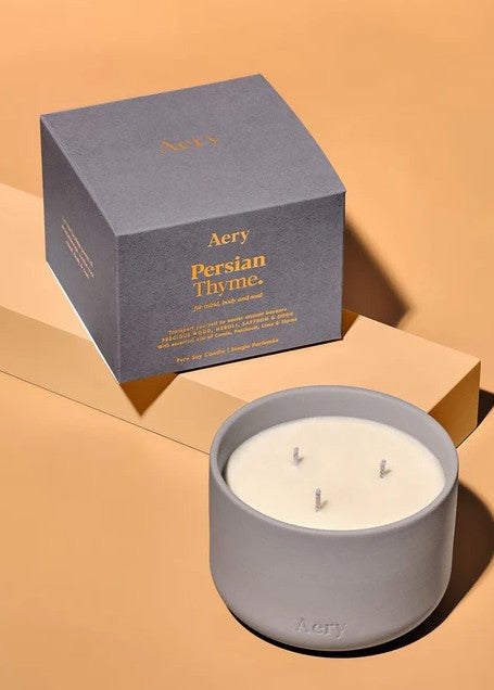 Persian Thyme Triple Wick Candle