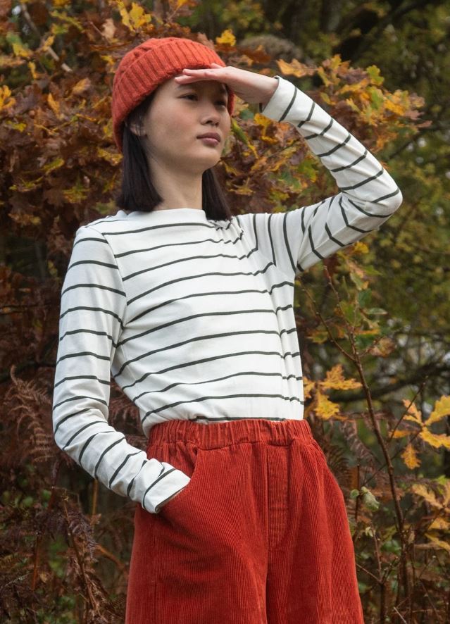 Shoba Jersey Stripe Top