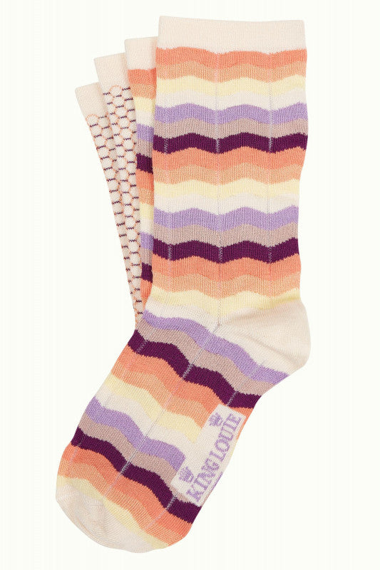 Socks 2-pack Sunset