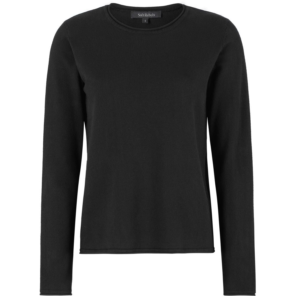 SRMarla O-Neck Roll Edge knit