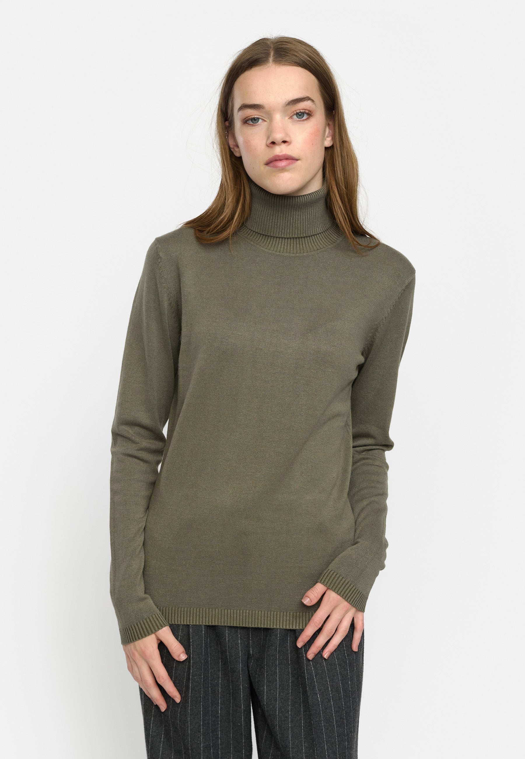 Marla Rollneck Knit