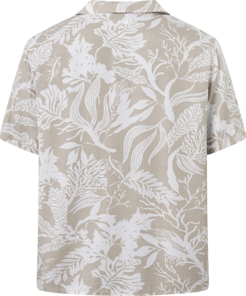 SS poplin AOP seabreeze Tencel