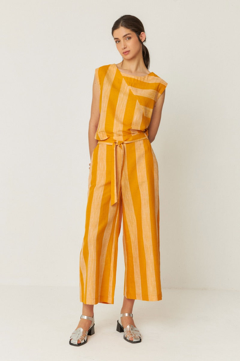 Dona Trousers Yellow