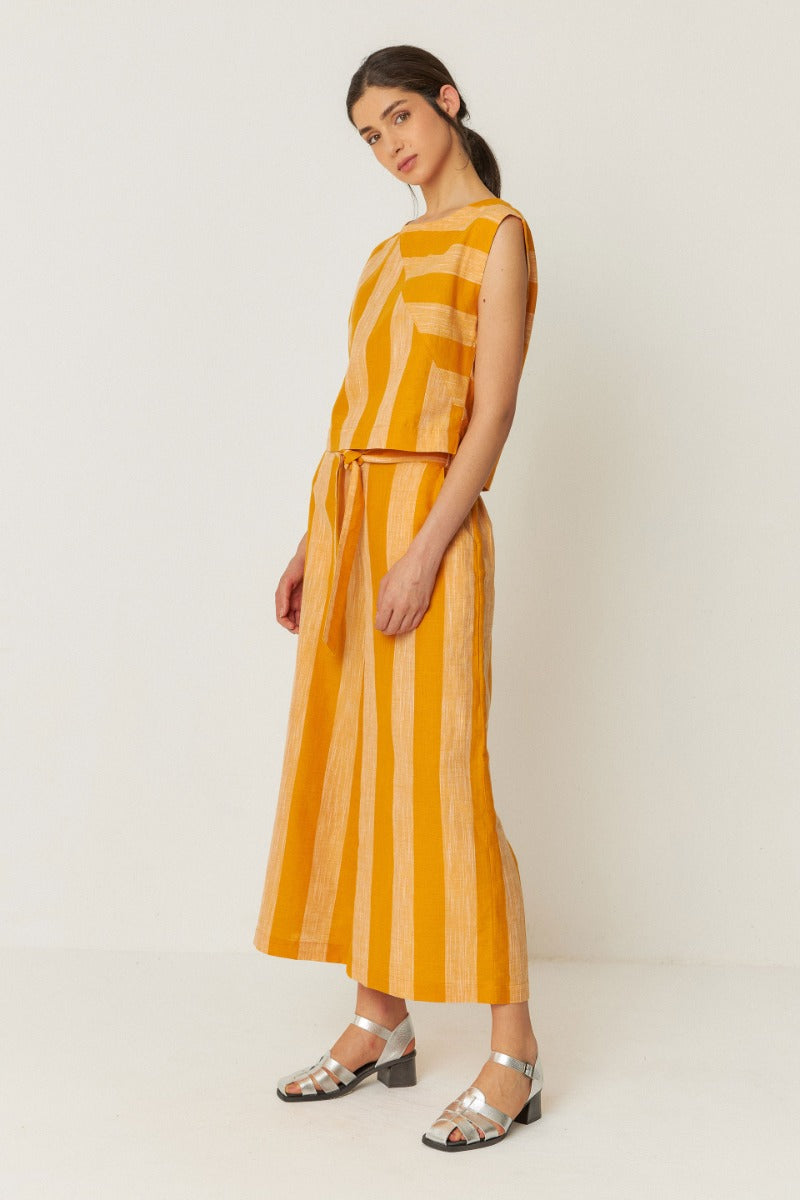 Dona Trousers Yellow