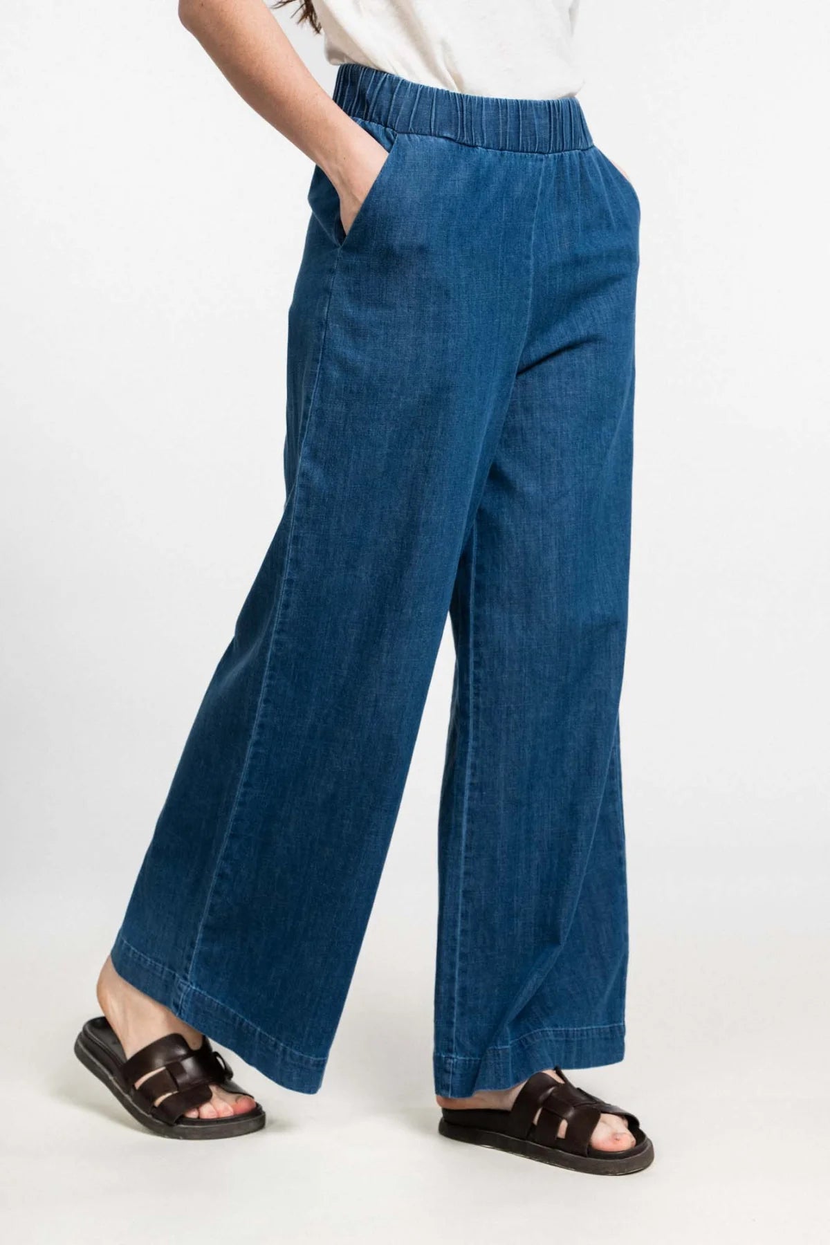 Bea denim dark wash Hose