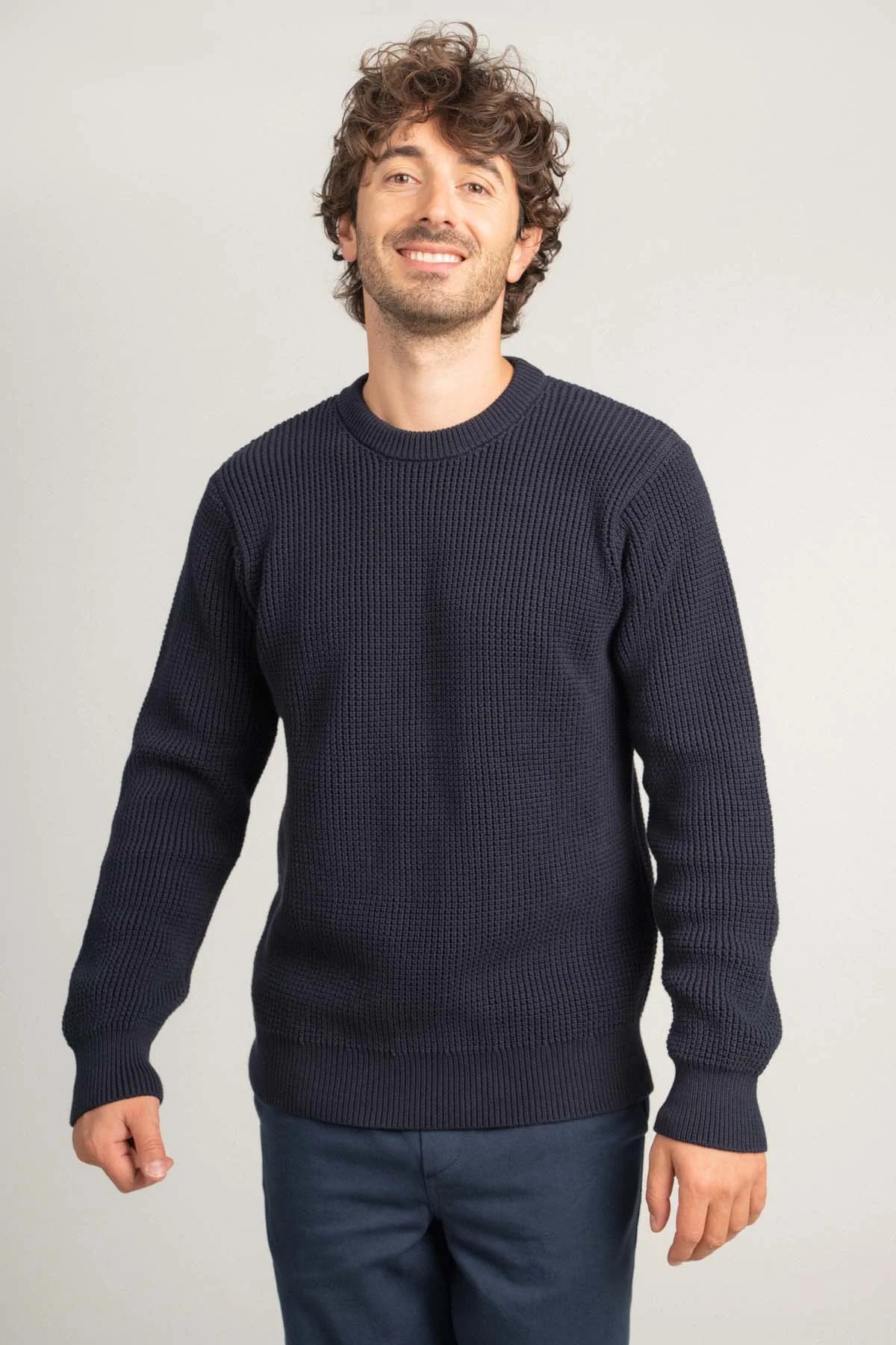 Matteo marine Sweater