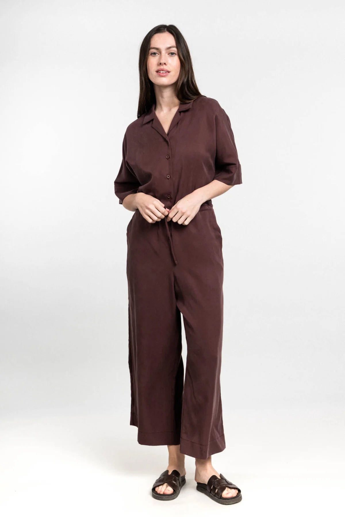 Ophelia lyocell decadent chocolate Jumpsuit