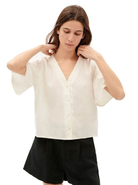 Libelula Blouse Hemp White