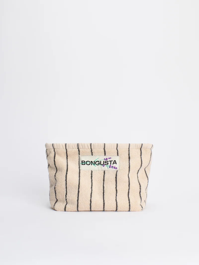 Naram Toiletry Bag, creme & ink