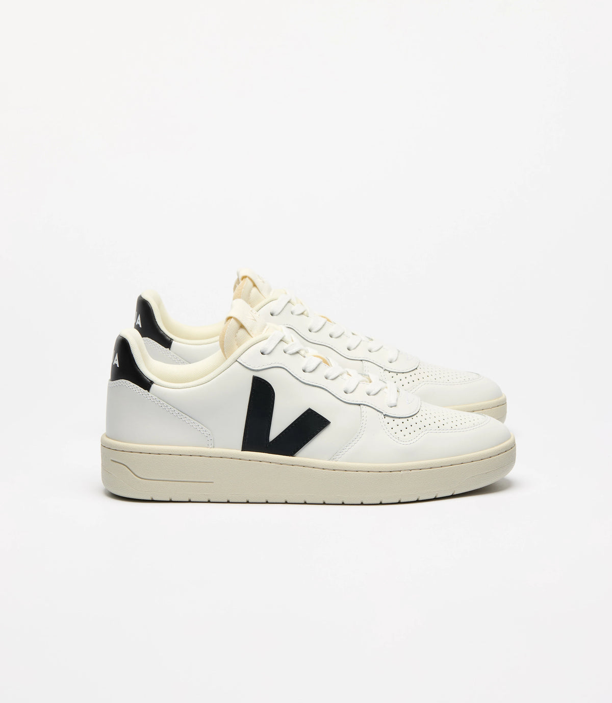 V-10 Prime, Leather, Extra-White_Black