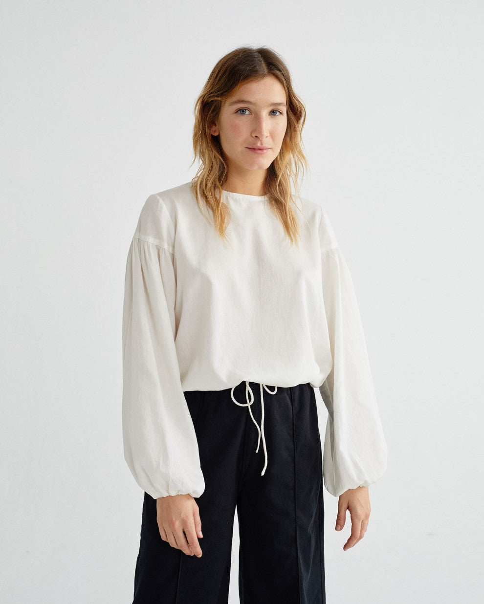 White Boann Blouse