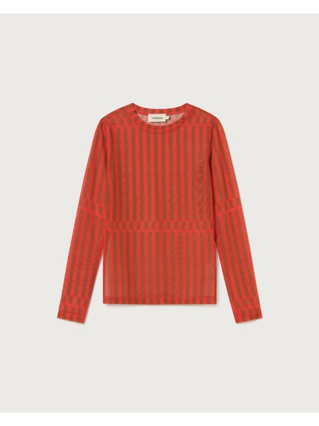 Esque Orange Tere Top