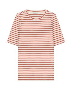 Striped rib t-shirt