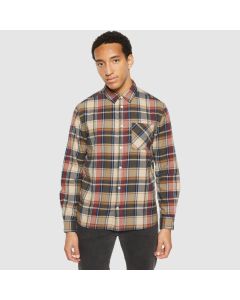 Regular light flannel checkered shirt