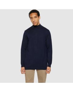 Merino mock neck