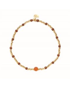 Clever Carnelian Bracelet