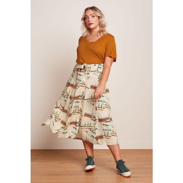 Judy Midi Skirt Antibes