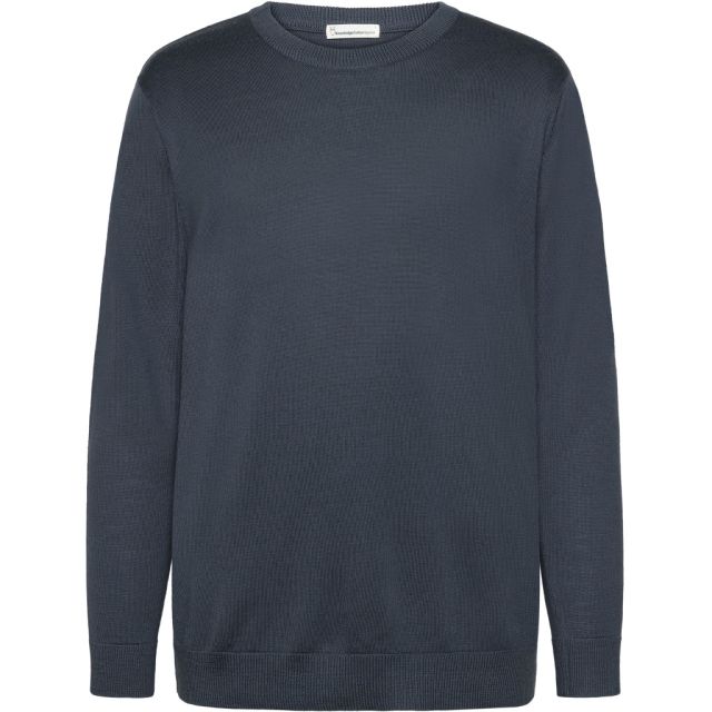 Regular merino knit crew neck