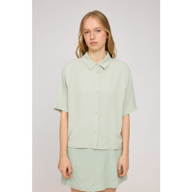 Short Sleeve Shirt misty jade