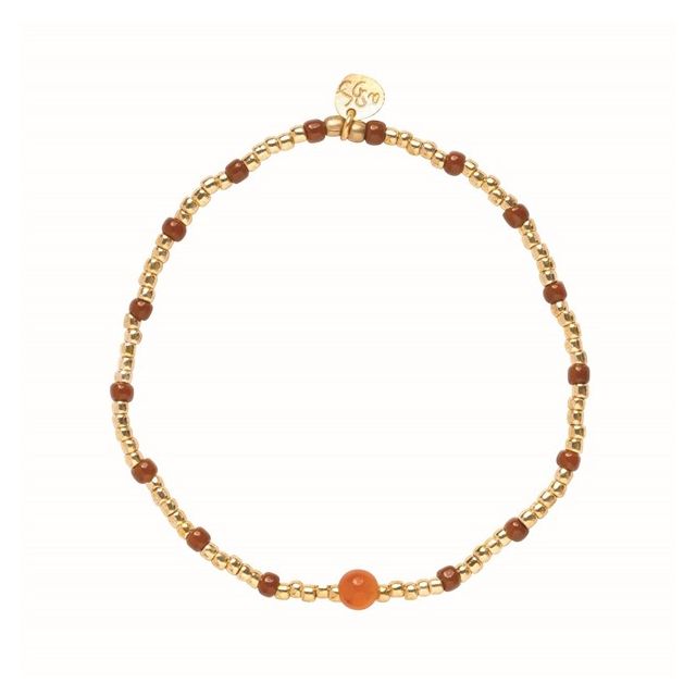 Clever Carnelian Bracelet