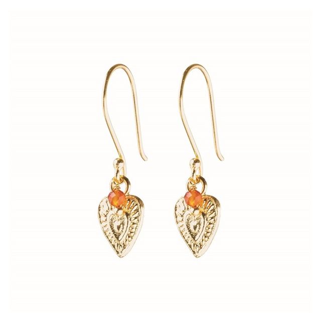 Generous Carnelian Earrings GP