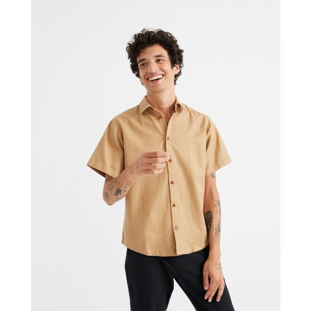 Camel Hemp shirt