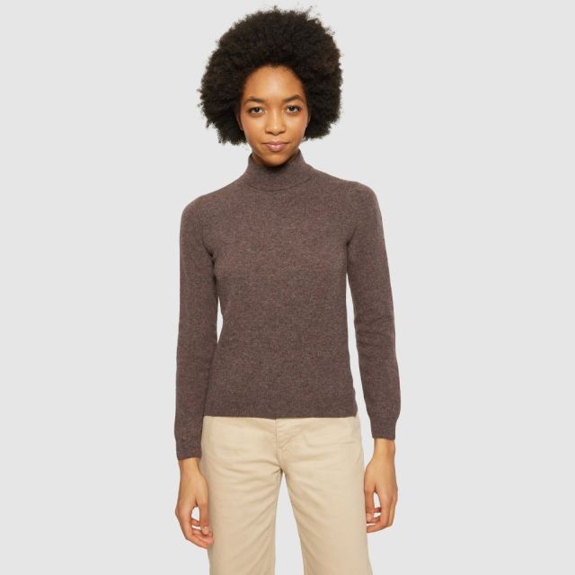 Lambswool roll neck - RWS