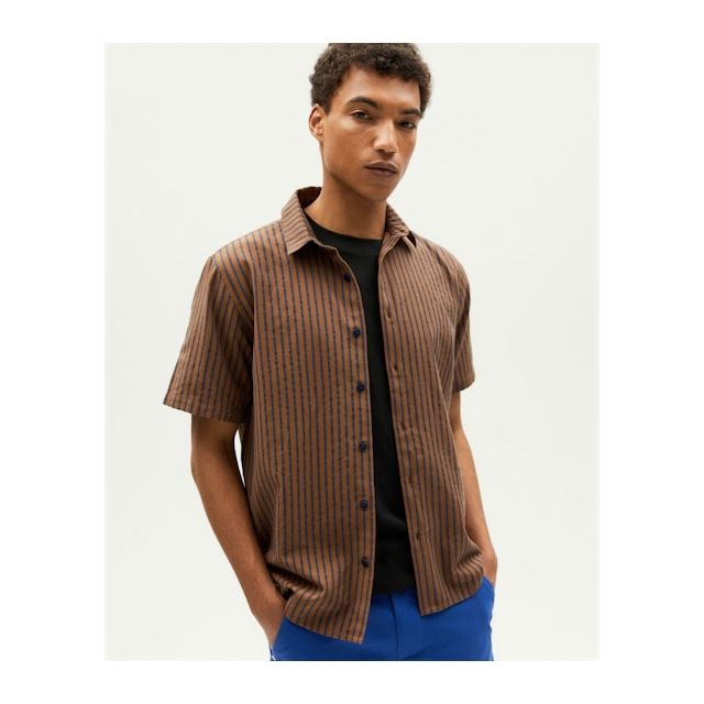 Brown Striped Tom Shirt