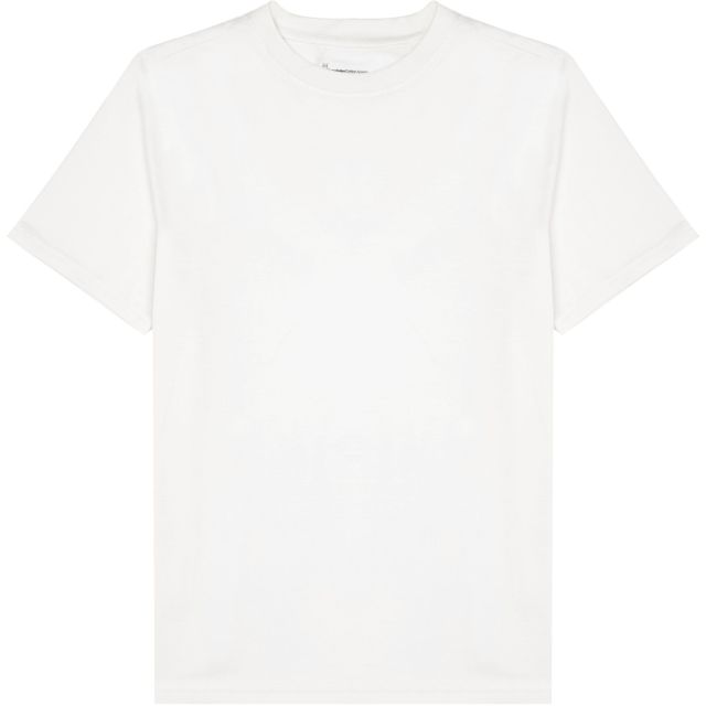 Basic pima cotton t-shirt white