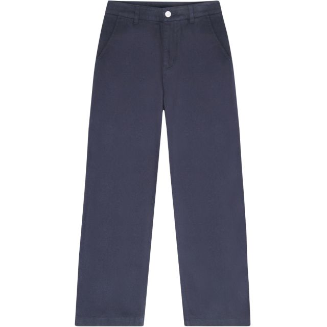 POSEY wide mid-rise twill pant