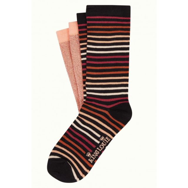 Socks 2-pack Mariani Stripe